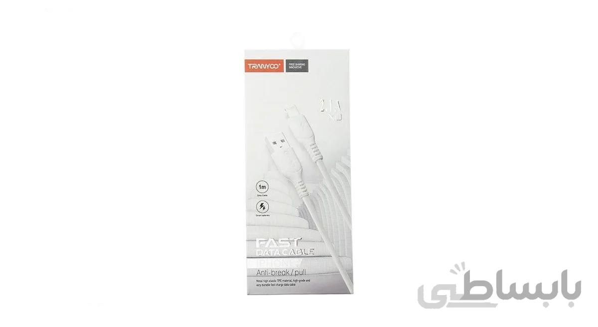 کابل تبدیل USB به لایتنینگ ترانیو مدل X1 طول 1 متر