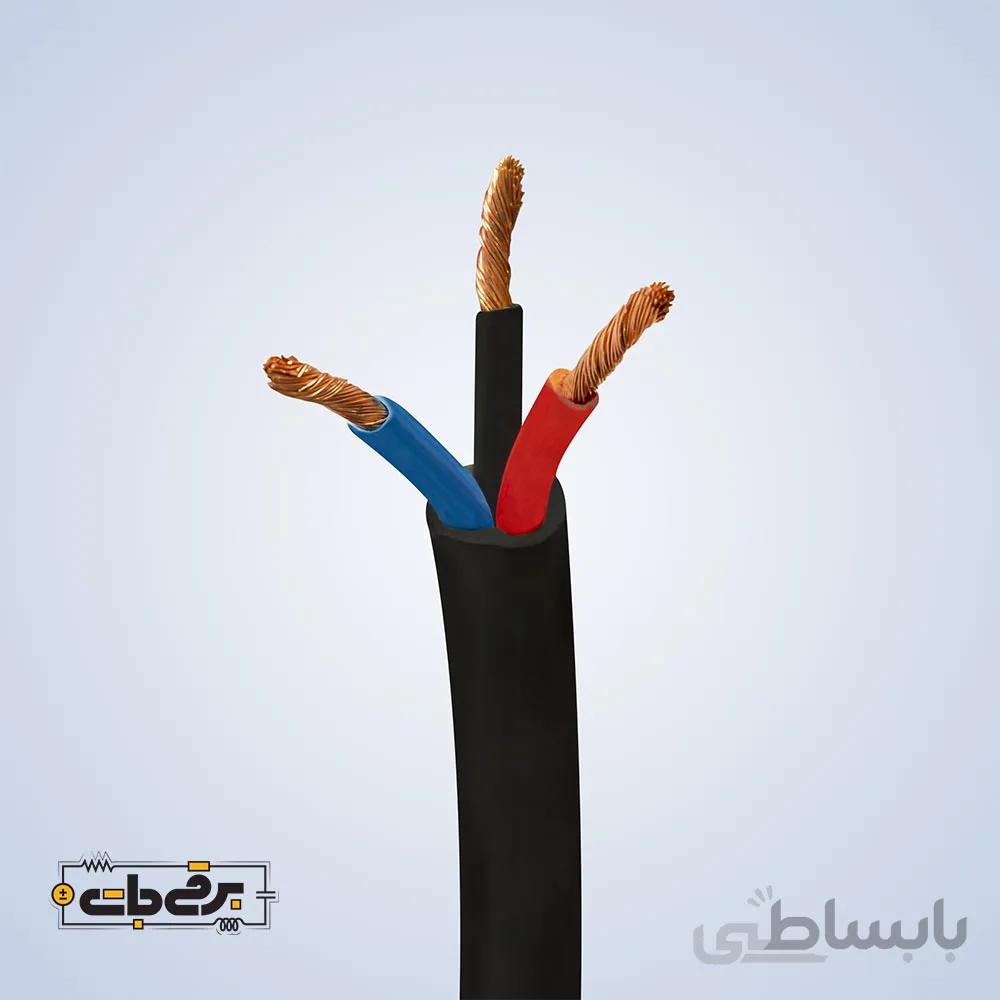 کابل افشان 3 در 6 برند مازندران
