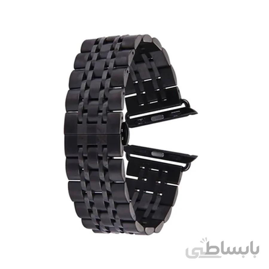 بند رولکس اپل واچ 7 مهره - Apple Watch 7 Bead Rolex Strap