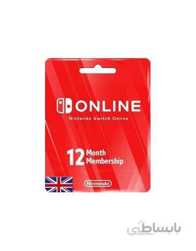 Nintendo Switch Online یکساله UK ☎