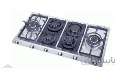 اجاق گاز استیل و شیشه مدل G46 اخوان
