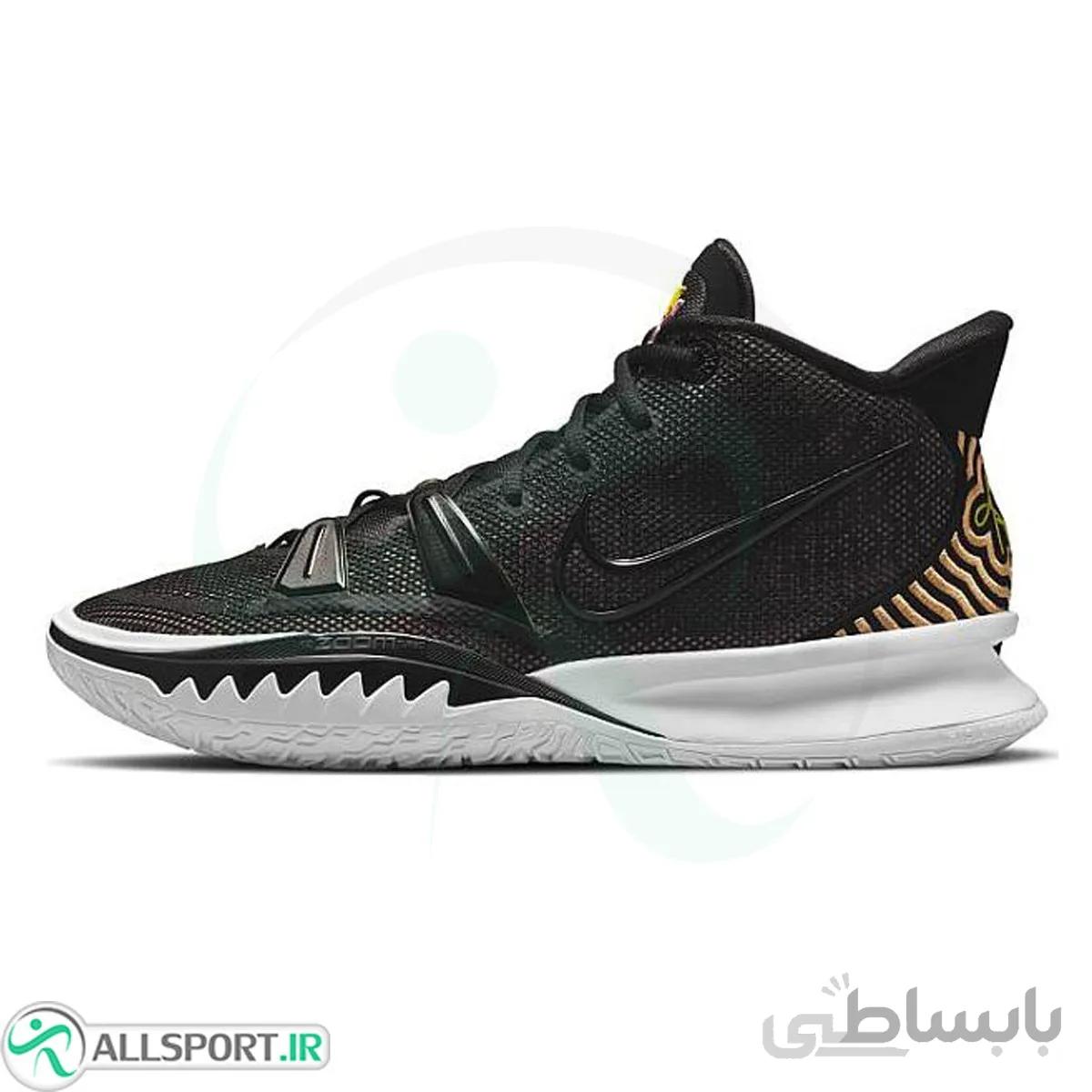 کفش بسکتبال مردانه نایک طرح اصلی Nike Kyrie 7 Black White