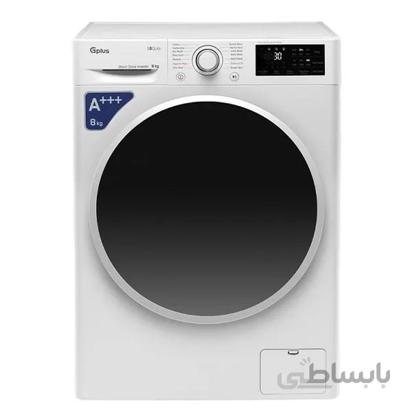 ماشین لباسشویی جی پلاس 8 کیلویی مدل GWM-L87S ا gplus washing machined gwm-l87s