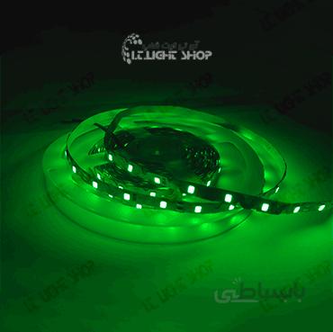 LED نواری 12ولت IP20 2835 سبز (slight(60LED