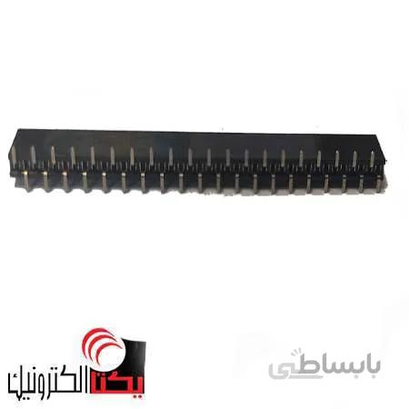 پین هدر مادگی 40*1 پین 1.27میلیمتر SMD