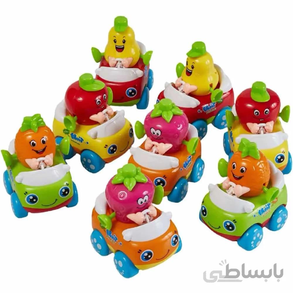 اسباب بازی هولا hola مدل ماشین قدرتی کد 356 طرح میوه