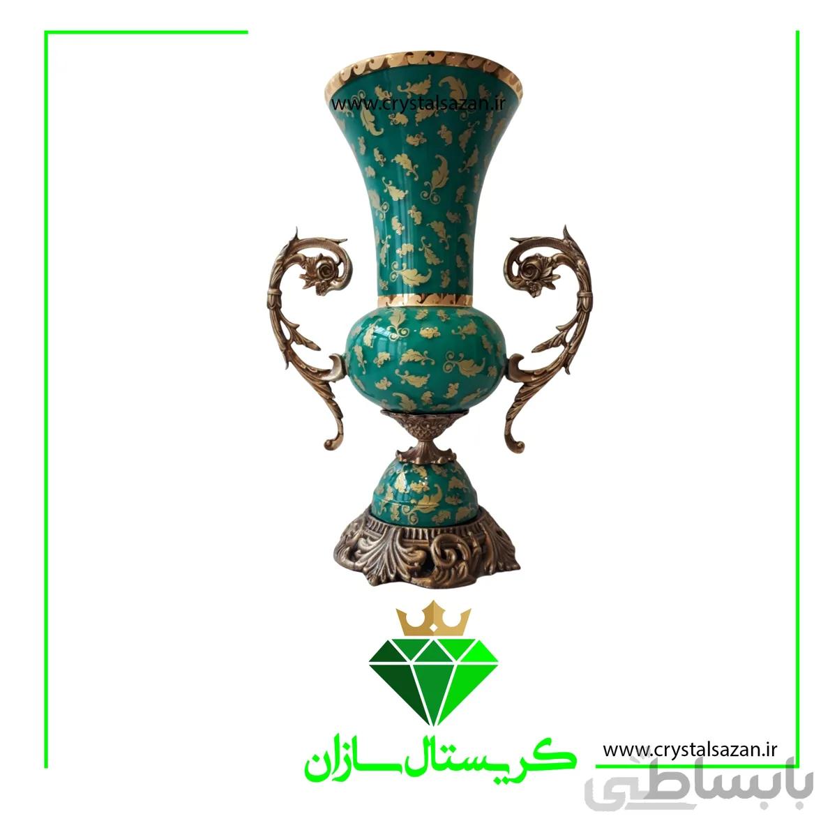 گلدان کریستال کد G1311 کریستال سازان