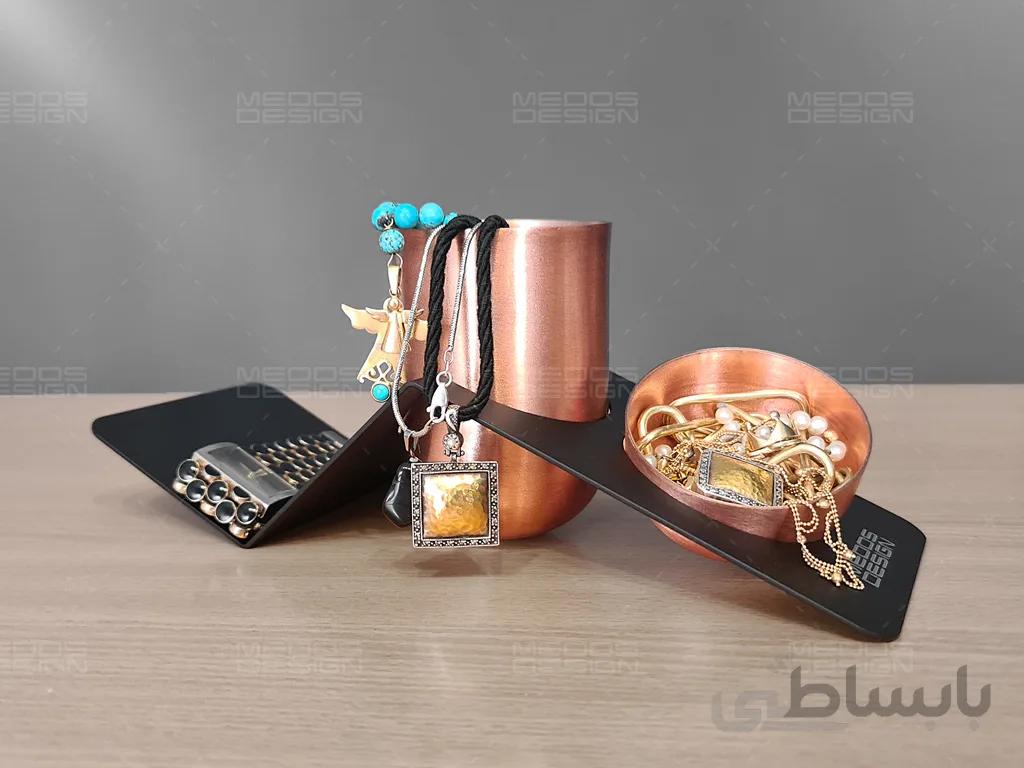 ارگانایزر رومیزی مسی
