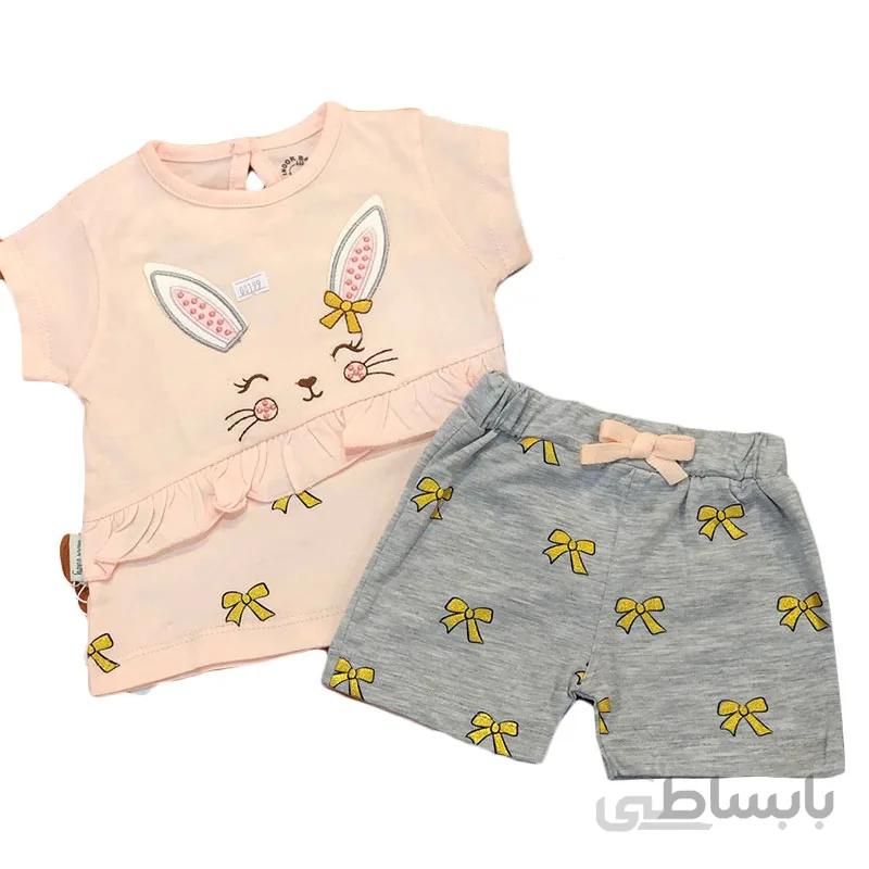 تیشرت و شلوارک خرگوشی