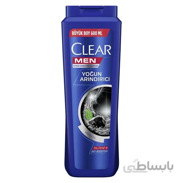 شامپو کلیر ضد ریزش مو مناسب آقایان مدل YOGUN ARINDIRICI حجم 600 میل ا CLAEAR SHAMPOO FOR MEN YOGUN ARINDIRICI 600ml