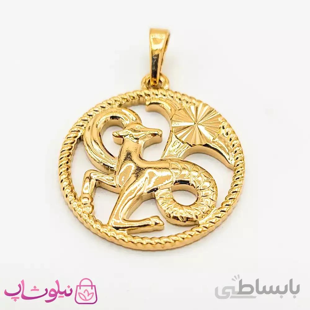 پلاک ماه تولد دی ژوپینگ طرح بز