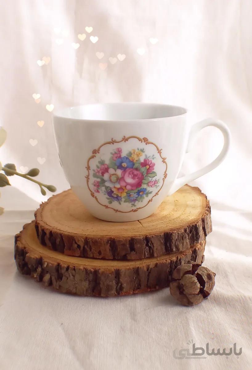 فنجان گل ریسه فرانسوی