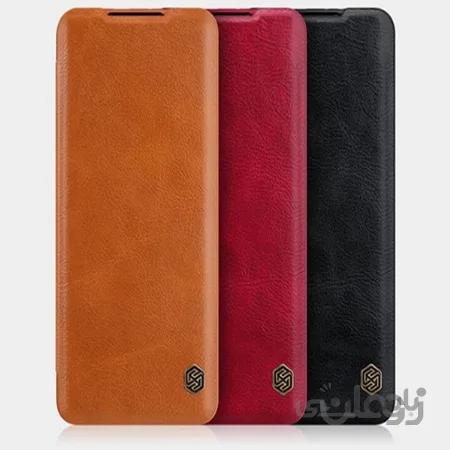 کیف چرمی نیلکین شیائومی Nillkin Qin Leather Case for Xiaomi Mi 11i/Redmi K40/Poco F3/Redmi K40 Pro