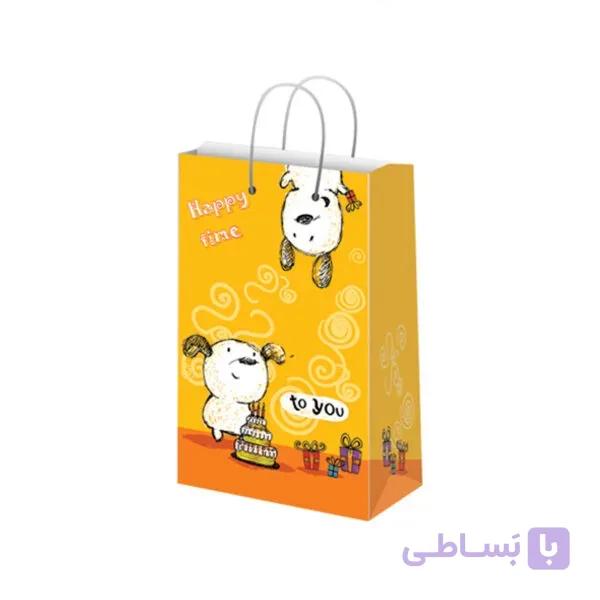 ساک دستی هدیه گلاسه کد 118023
