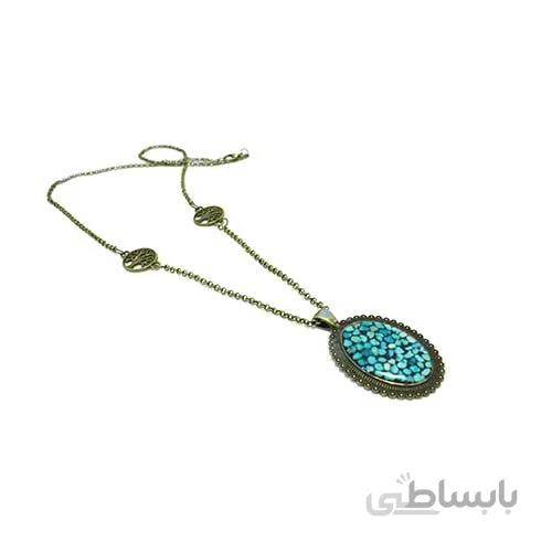 گردنبند طرح شبنم فیروزه کوبی