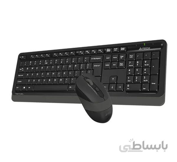 کیبورد و ماوس وایرلس ای-فورتک مدل FG1010 ا A4Tech FG1010 Wireless Keyboard And Mouse