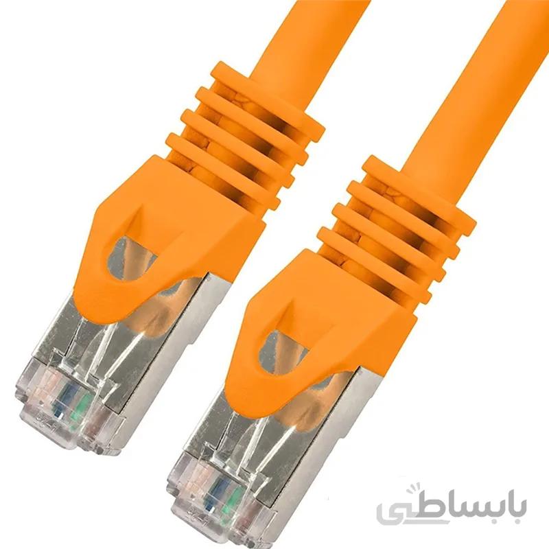 پچ کورد نگزنس یک متر شیلدار Nexans Patch cord cat6 sftp 1 m
