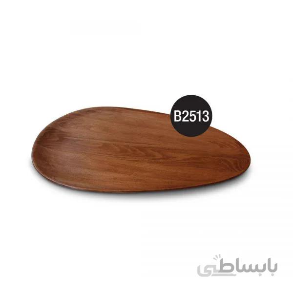 B2513 سینی چوبی مثلثی