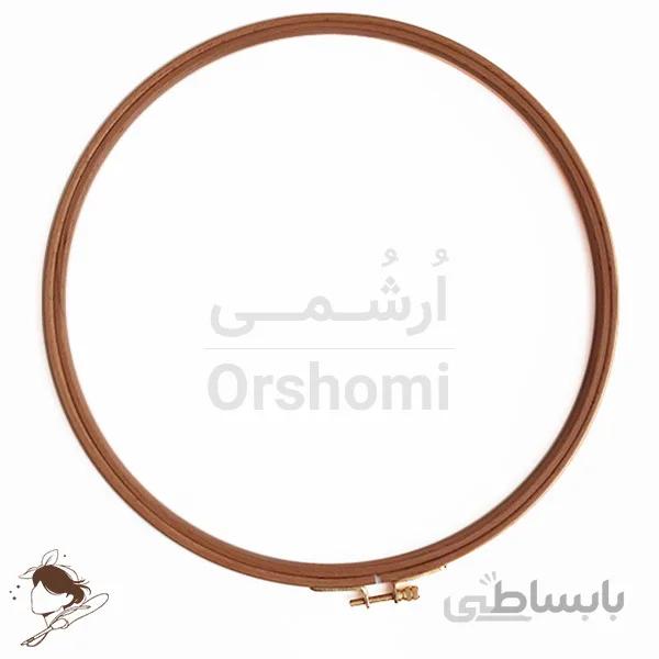 کارگاه چوبی نیدل پانچ و گلدوزی پنگوئن قطر 32 سانتی متر