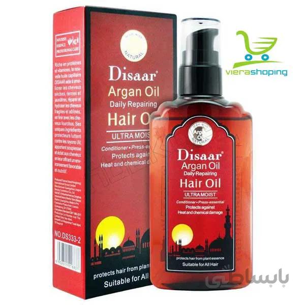 روغن آرگان و تقویت کننده مو دیسار Disaar 120 mil