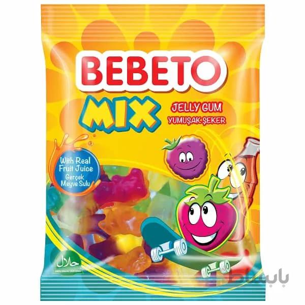 پاستیل میکس ببتو 80 گرم BEBETO Mix
