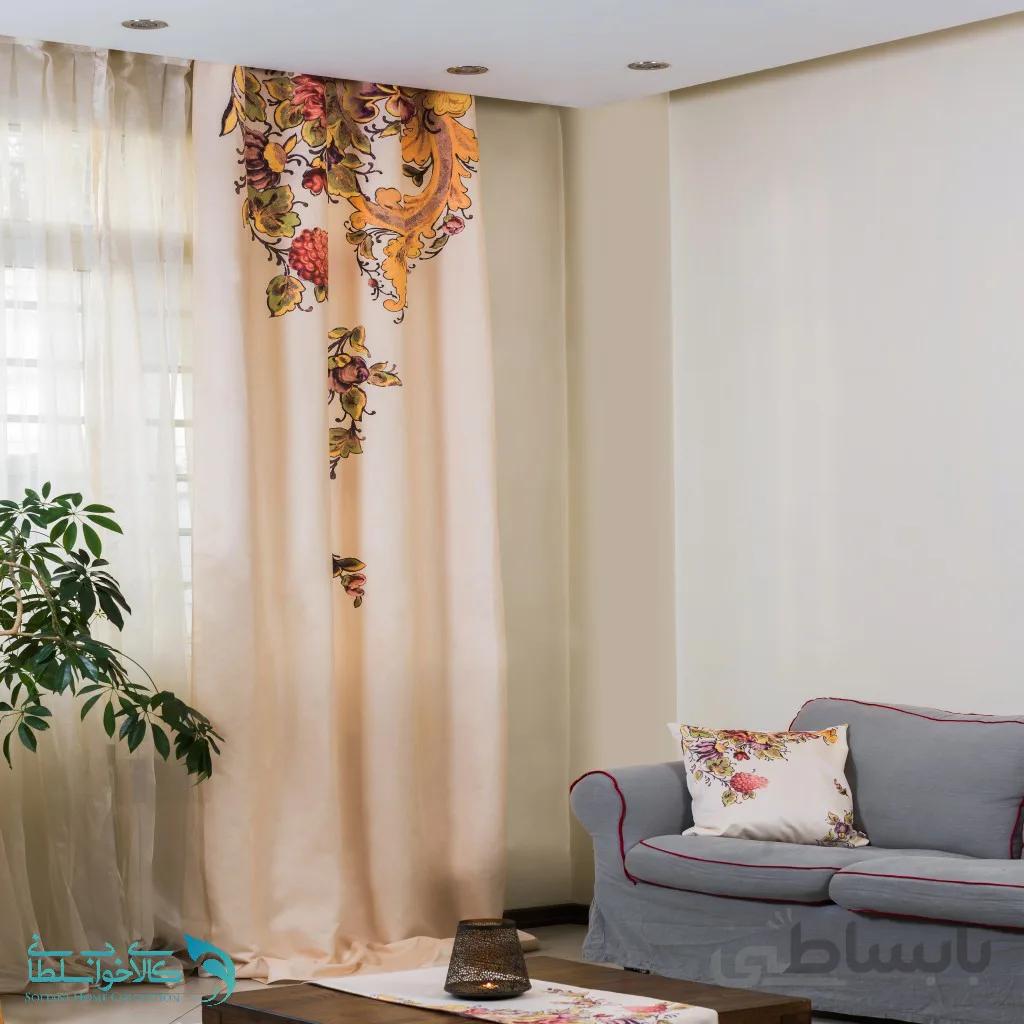 پرده طرح کاخ گلستان برند پرووال مدل cu5-07