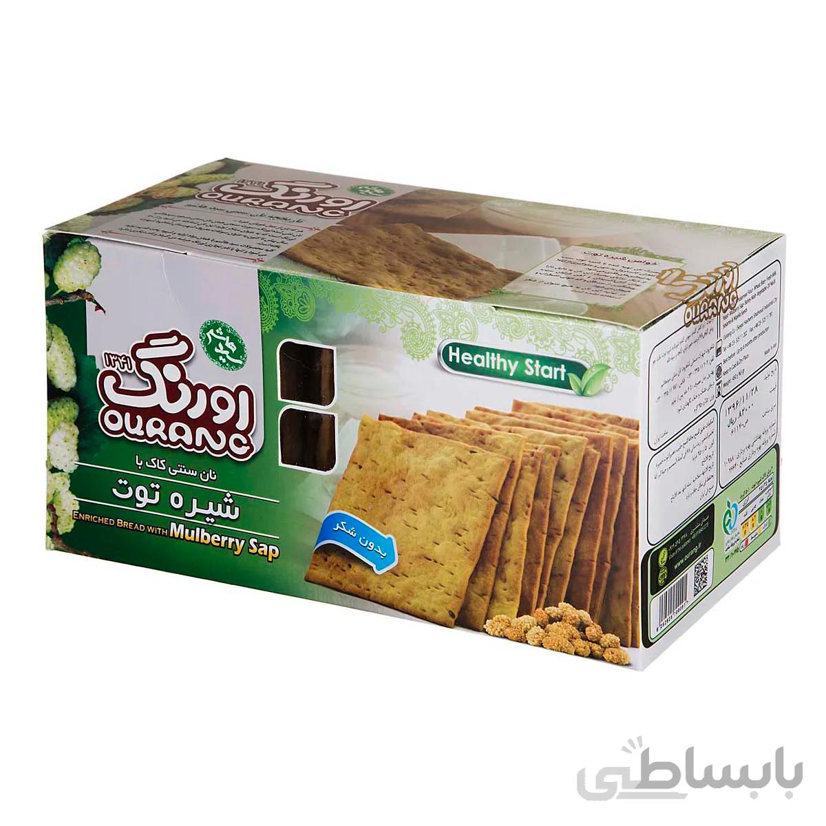 نان سنتی کاک با شیره توت 450 گرمی اورنگ