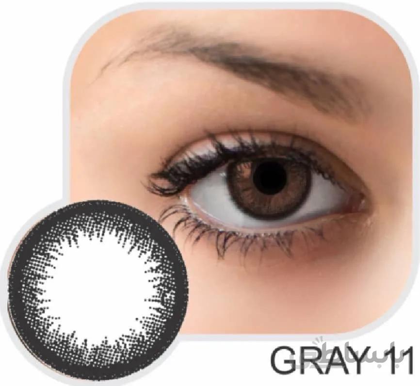 لنز رنگی گلامور سری خاکستری gray 11