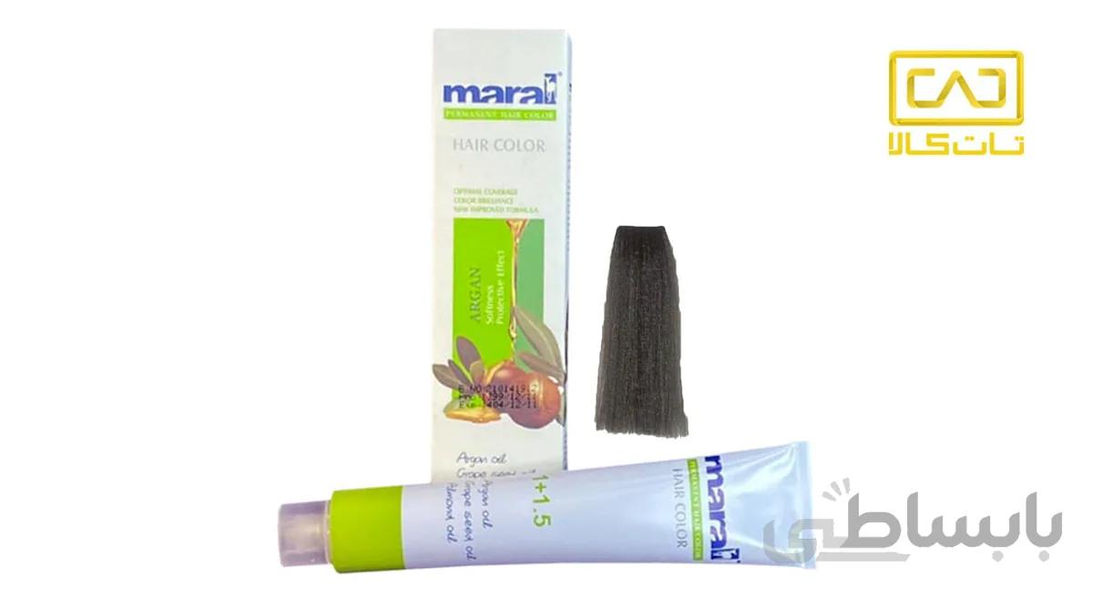 رنگ مو مارال سرامیکی سری ترکیبی شماره 7.221 حجم 100 میلی لیتر ا maral hair color 7.221