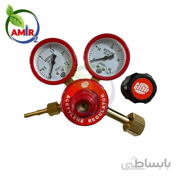 مانومتر صنعتی استیلن گسبار / Gasbar