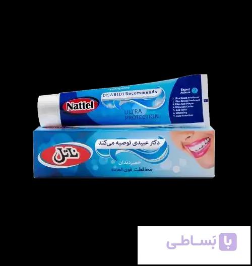 خمیر دندان ناتل مدل ultra protection وزن 120 گرمی