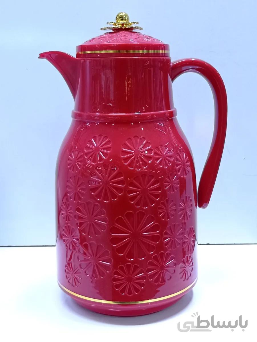 فلاسک شیشه ای رومانتیک هوم مدل ro_132 - سبز آبی ا Romantic home flask