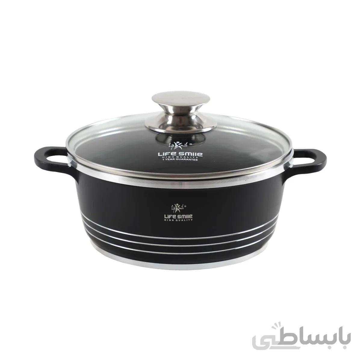 قابلمه سرامیکی لایف اسمایل مدل LUP 20BB ا LIFESMILE LUP-20BB Soup Pot