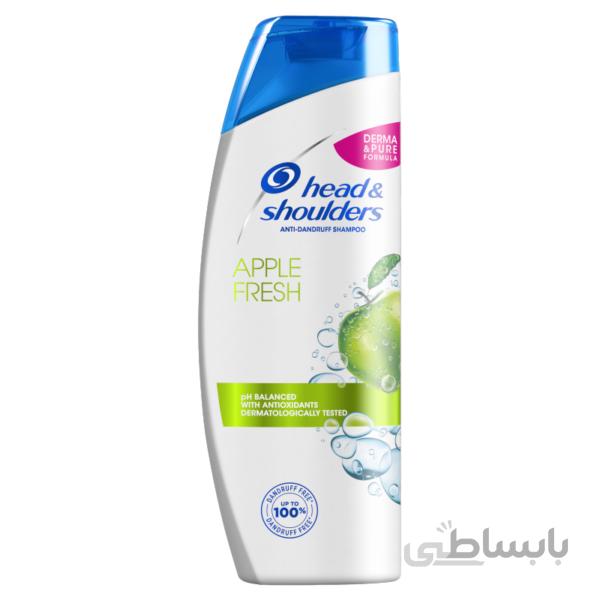 شامپو هدشولدرز ضدشوره ۴۰۰میل رایحه سیب – Head&Shoulders Apple fresh