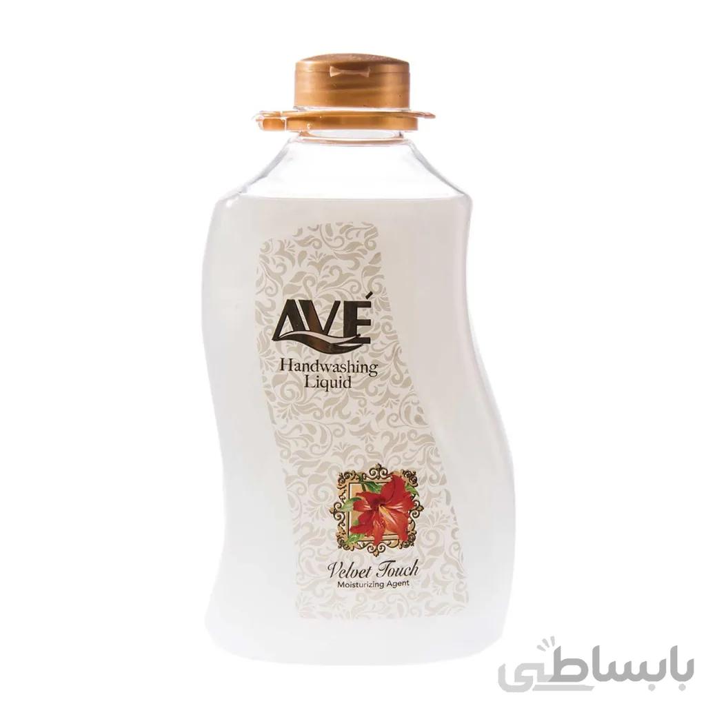 مایع دستشویی صدفی اوه سفید مدل Velvet Touch حجم 2500 گرم ا Ave Hand Wash Liquid Pearl White Velvet Touch 2500gr