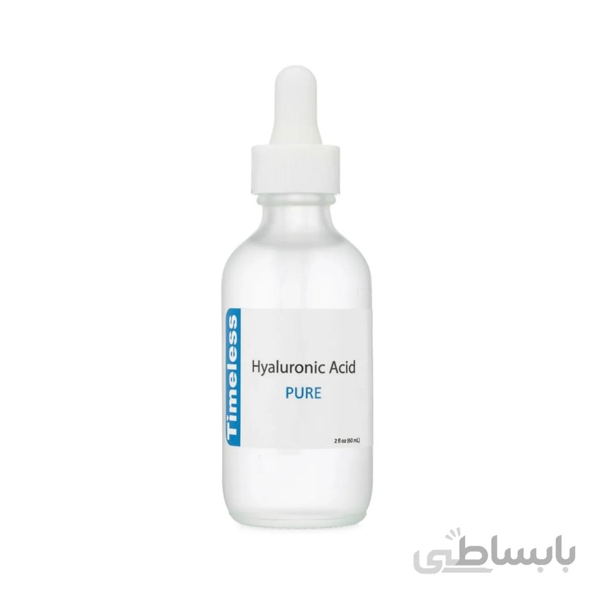سرم آبرسان هیالورونیک تایم لس ا Pure hyaluronic acid time less