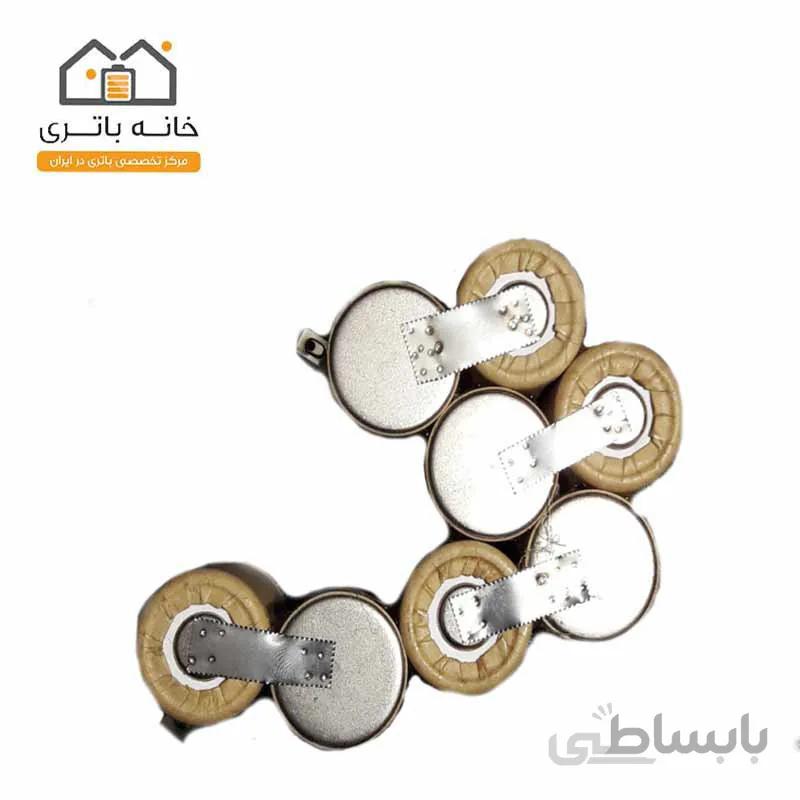 باتری جارو شارژی مولینکس 9.6 ولت 1500 میلی آمپر