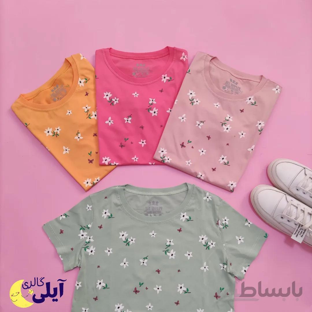 ✳️ تیشرت گل گلی