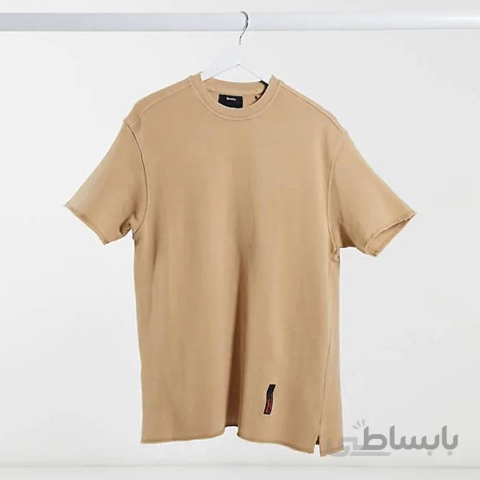 تی شرت لبه سنگ شور برشکا کرمی