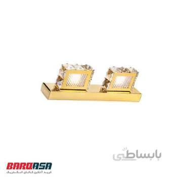 چراغ بالا آیینه ای دو شعله مدل A34 روشا