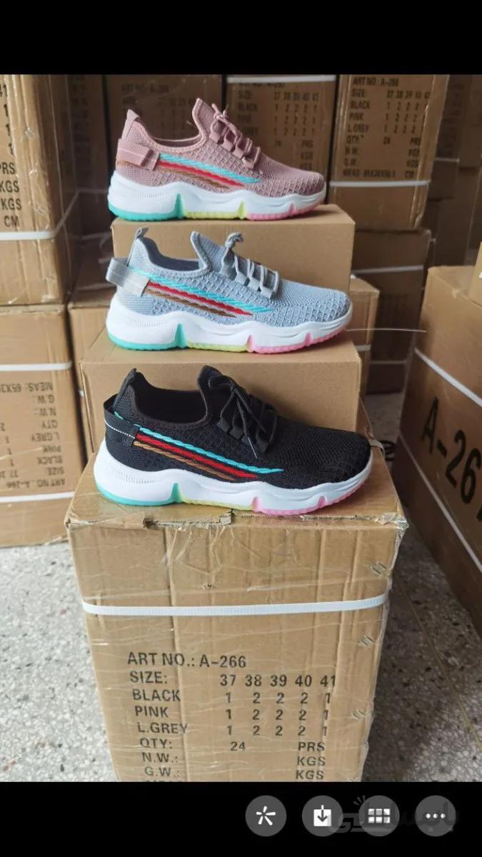 کفش جورابی بافتی - ۴۰ / طوسی