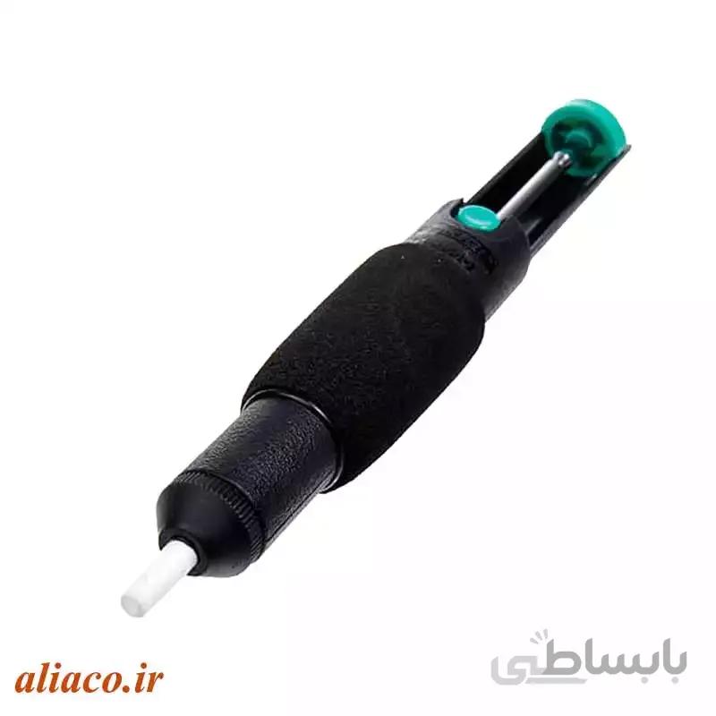 قلع کش بدنه پلاستیکی طرح پروسکیت مدل DP-366D ا PRO'SKIT dp-366d pocket piston desoldering pump with double oil seal