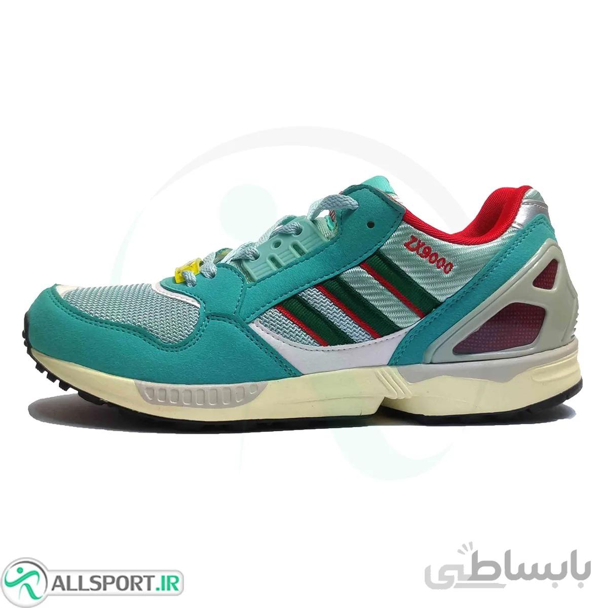 کتانی رانینگ مردانه آدیداس طرح اصلی Adidas ZX9000 Blue Red