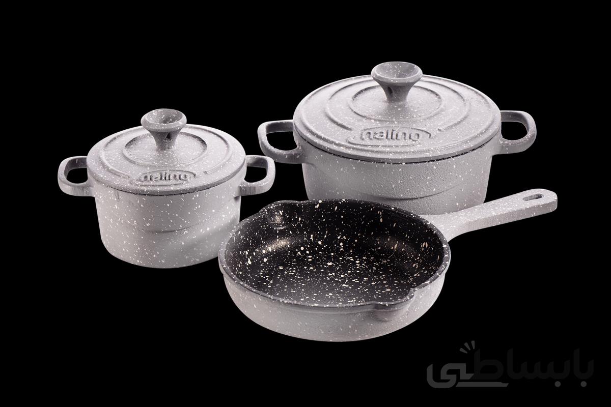 سرویس چدن ۵ پارچه کودک (با جعبه چوبی)