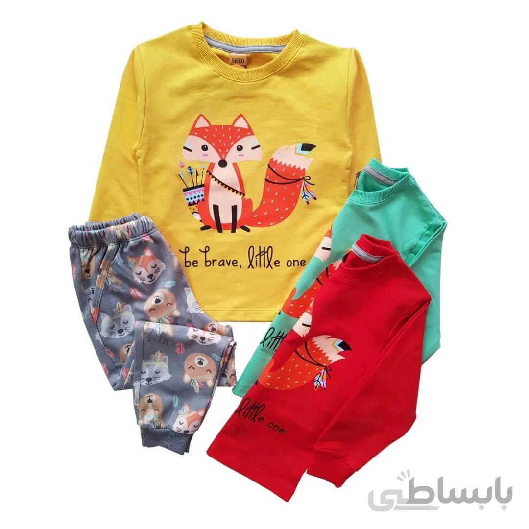 ست بلوز شلوار دخترانه روباه