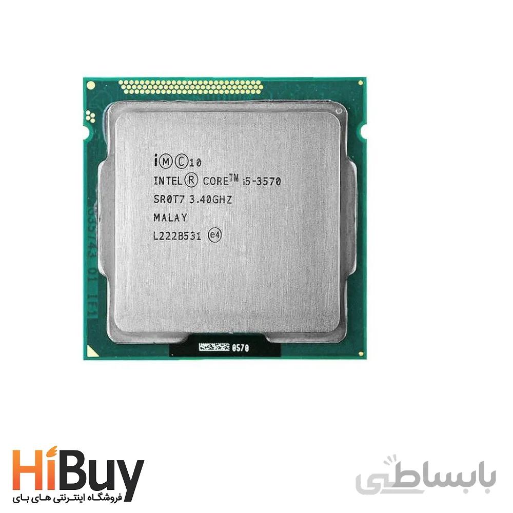 پردازنده بدون باکس اینتل Core i5 3570 Ivy Bridge ا Intel Core i5-3570 Ivy Bridge TRAY Procerssor