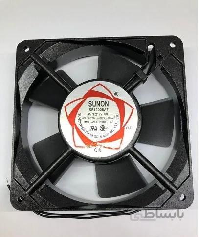 فن بلبرینگی 2.5*12*12 برند FAN 220VAC SUNON