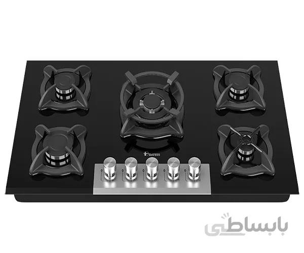 اجاق گاز شیشه ای 5 شعله داتیس مدل DG-538