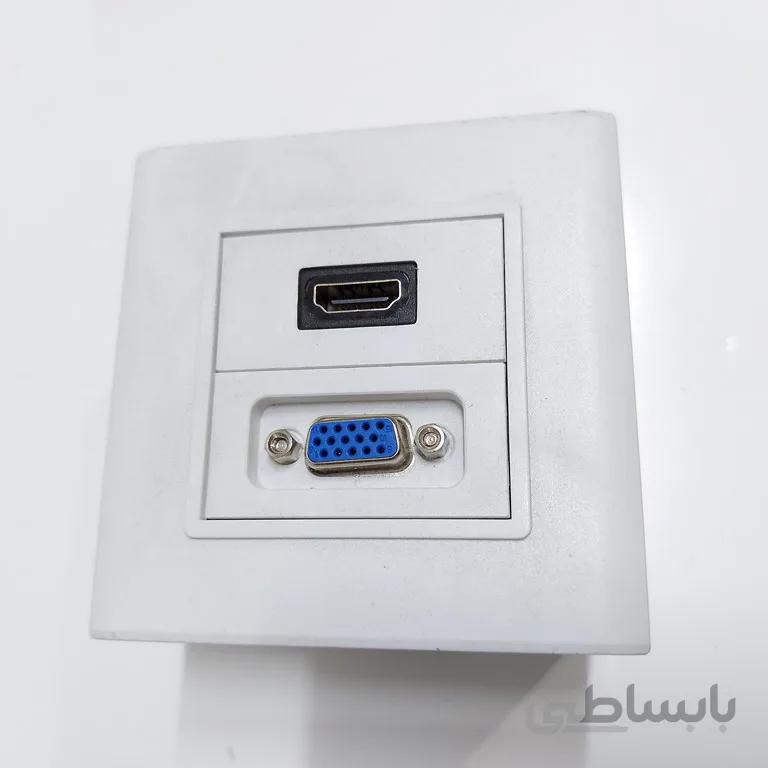 باکس ویدئو پروکتور VGA - HDMI
