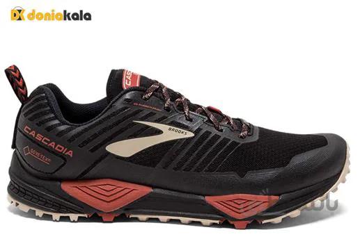 کفش کتانی پیاده روی، رانینگ و اسپرت ضد آب اورجینال بروکس کاسکادیا گرتکس Brooks Cascadia 13 GTX 1102841d037 ا Original waterproof walking running and sneakers Brooks Cascadia 13 GTX 1102841d037